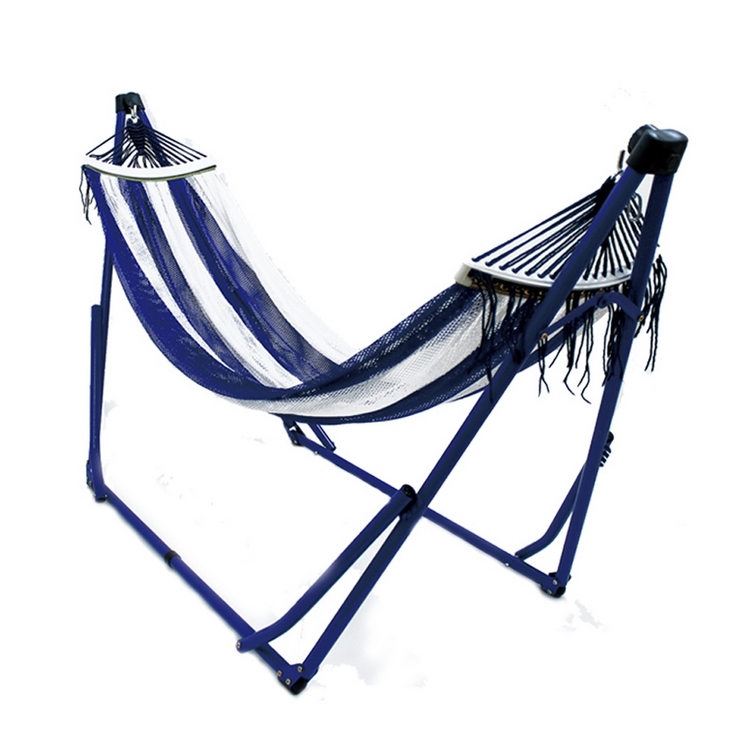 Toymock 折疊收納式吊床-正常版- Marine Border