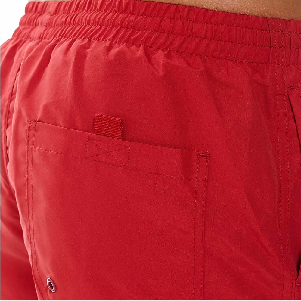 ZOGGS 青少  素面休閒海灘褲-紅