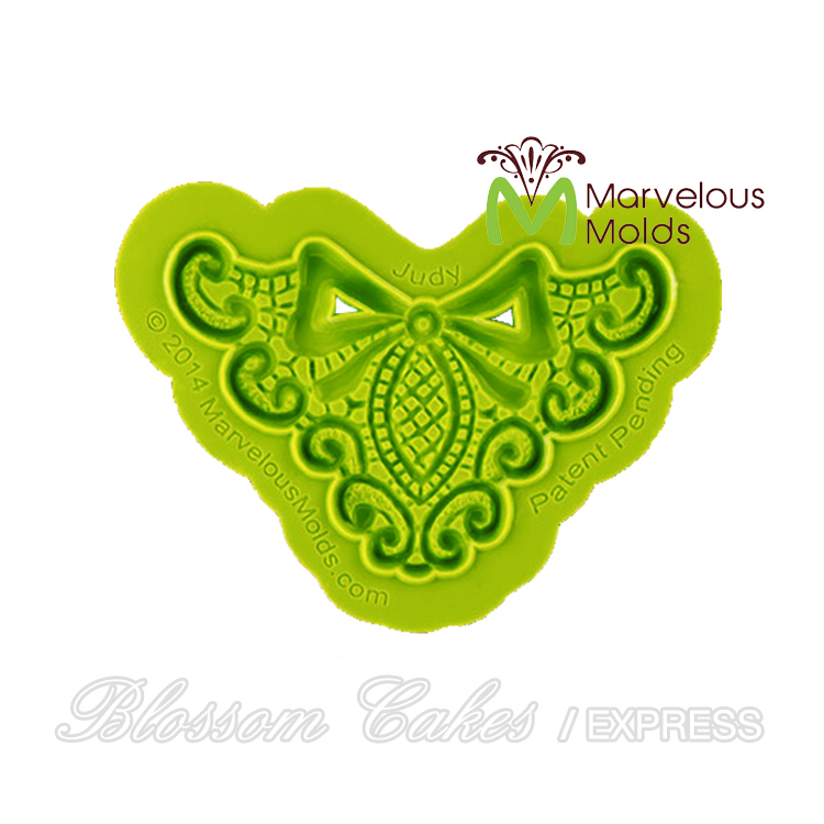 Marvelous Molds "Judy" Enhanced Lace Silicone Mold