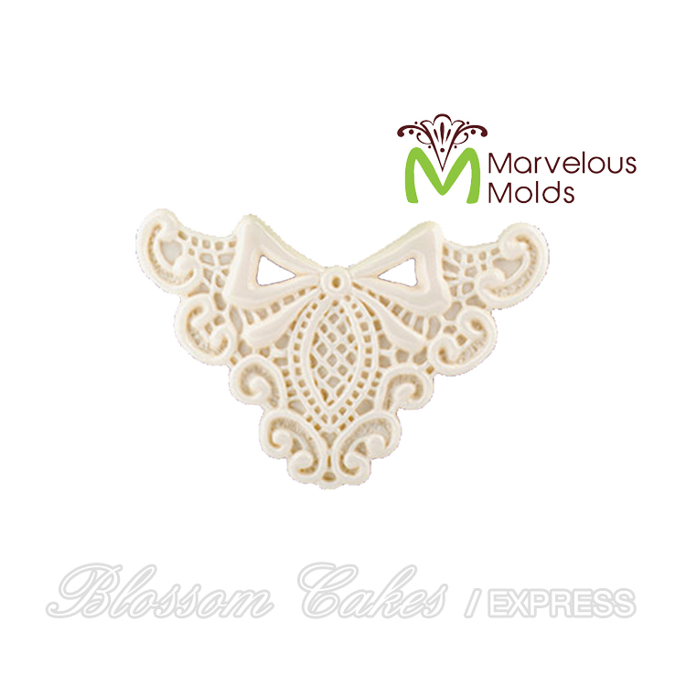 Marvelous Molds "Judy" Enhanced Lace Silicone Mold