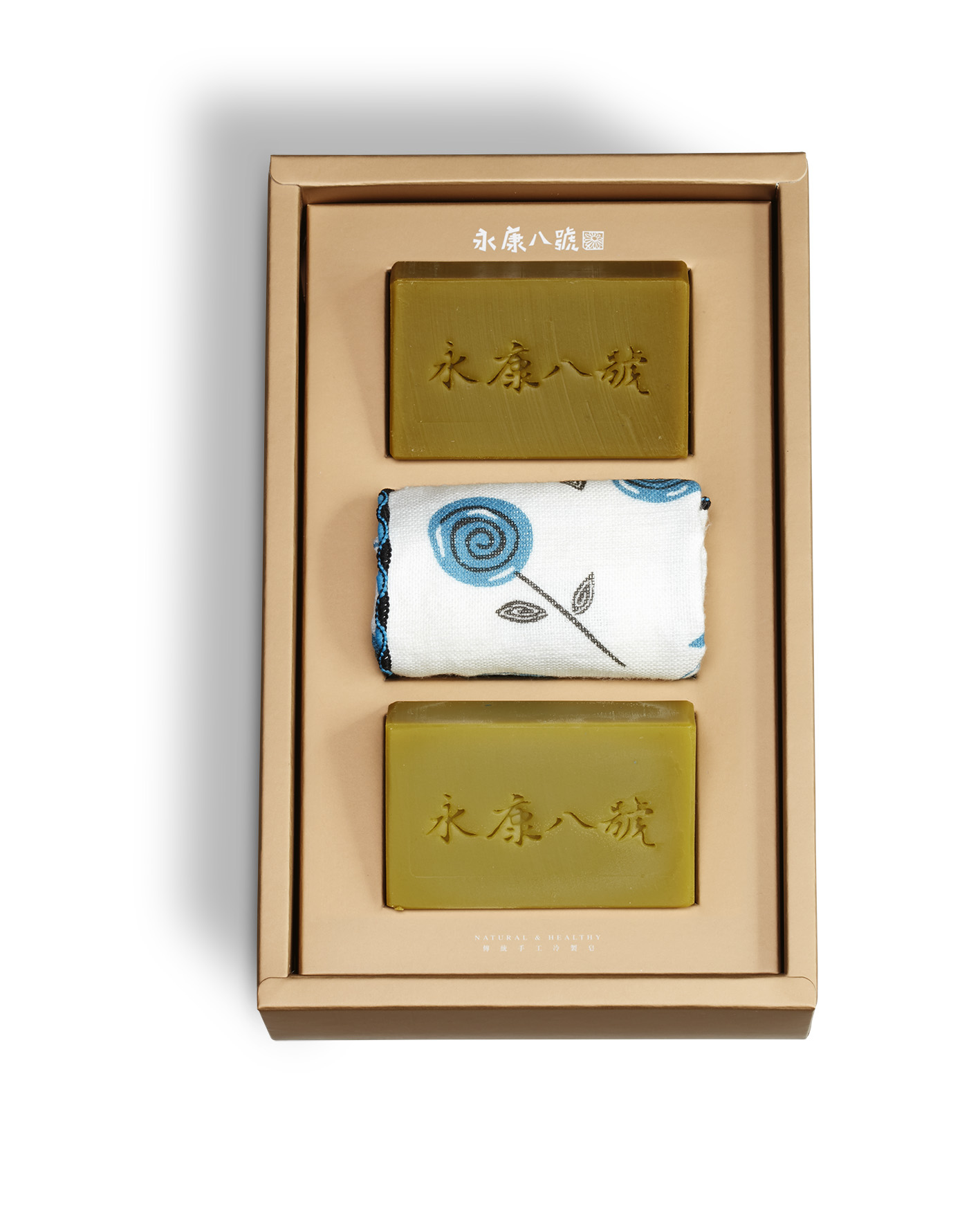 淨膚方巾禮盒 D款（雪松煥容皂、深層潔淨皂）