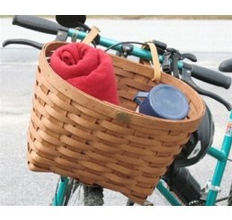 Original X large bicycle basket-原創超大編織自行車籃