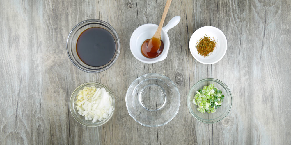 將材料取出需要的分量備用