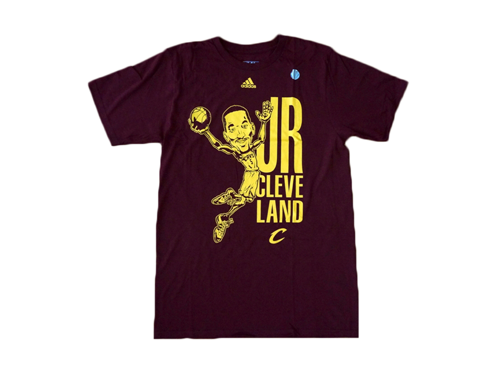 Adidas 克里夫蘭騎士隊 J.R. Smith Slogan Caricature  短T-Shirt