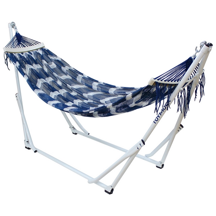 Toymock 折疊收納式吊床-正常版-Wave Border