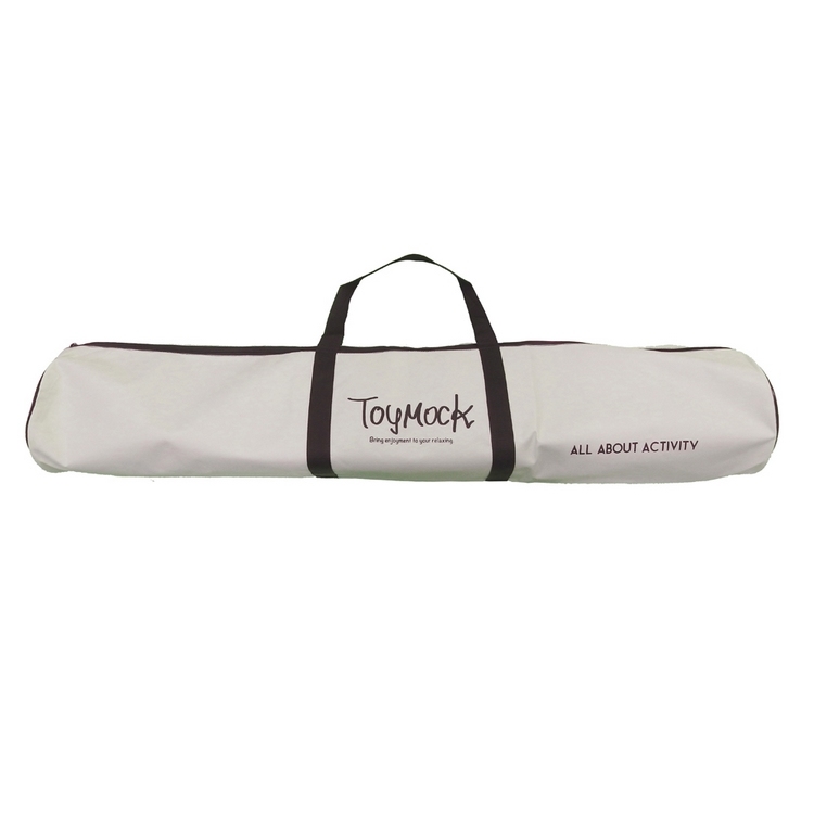 Toymock 折疊收納式吊床-正常版-Black x White