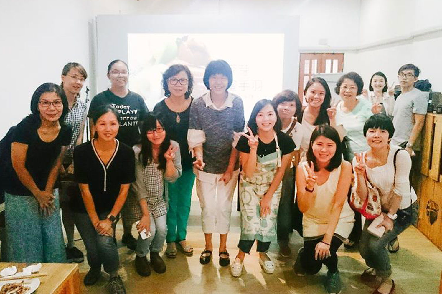 參與的合影, 留下美好的記憶