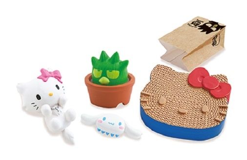 Re Ment Miniature Sanrio Hello Kitty Cat Cafe Set