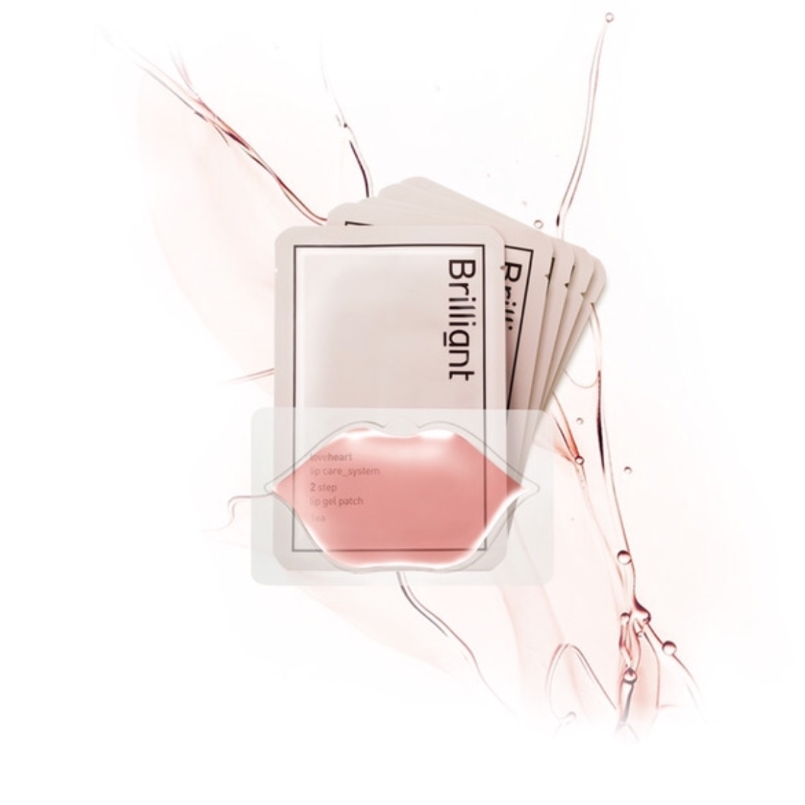 Brilliant Loveheart Lip Care_System Lip Gel Patch