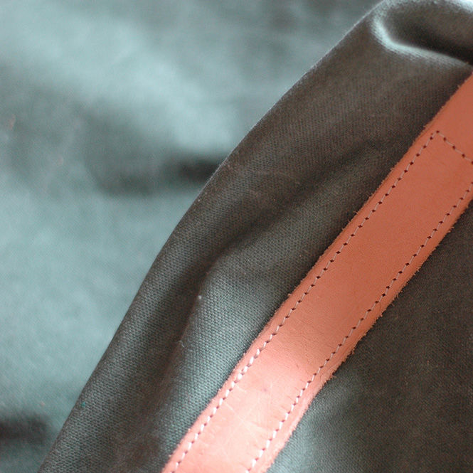 raw-ecoproject│rupa抓皱包-绿厚水洗帆布