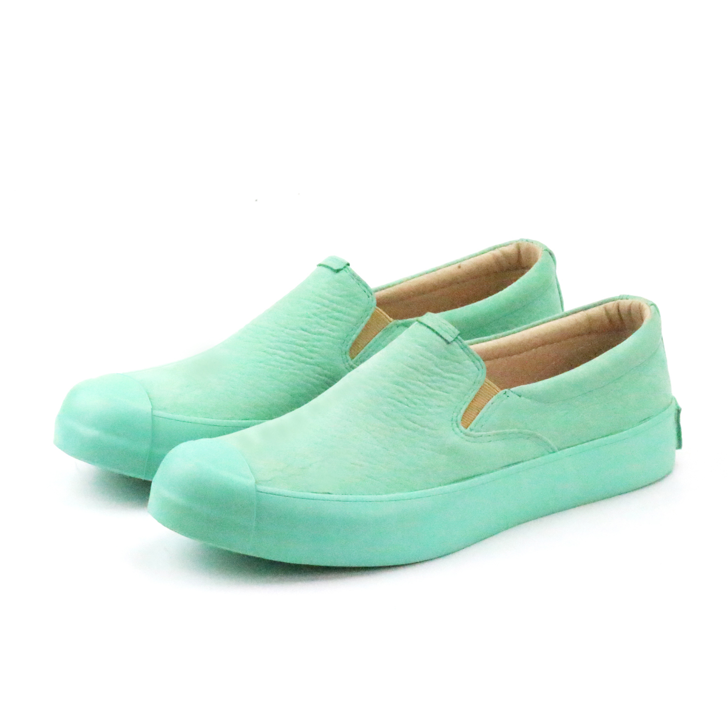 PURE M1162 Mint Leather Sneakers