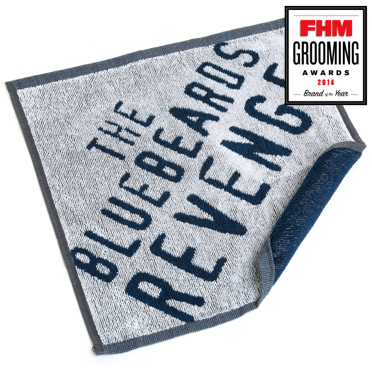 藍鬍子 - 純棉毛巾 (小)