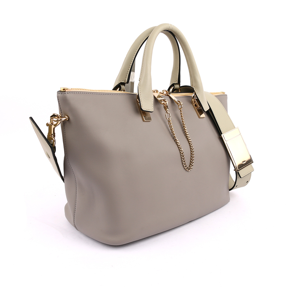 【Chloé】Baylee Small Two-tone Tote