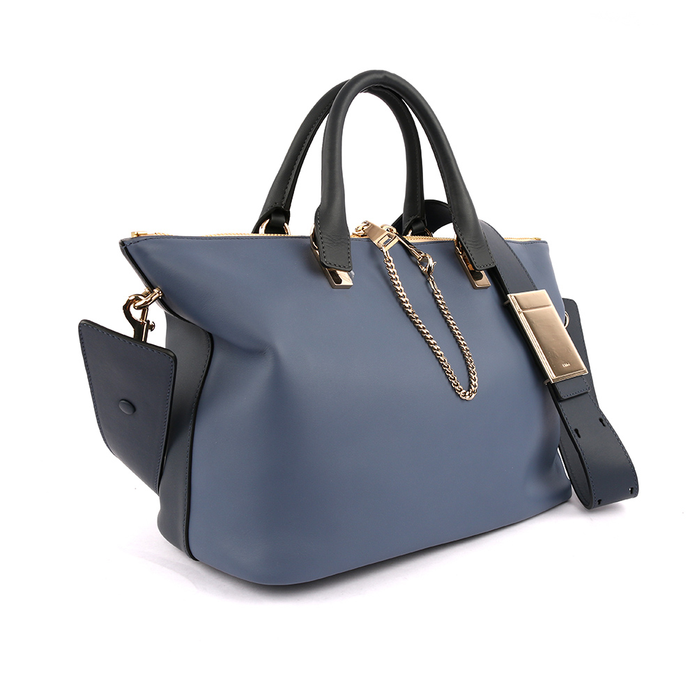 【Chloé】Baylee Small Two-tone Tote