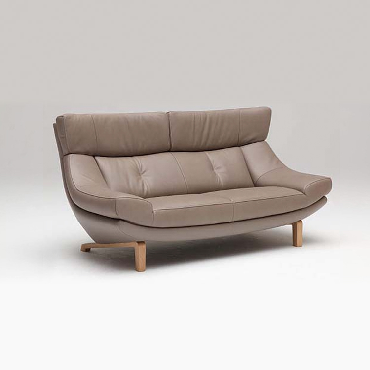 ZU46 雙人橡木沙發 (W174)