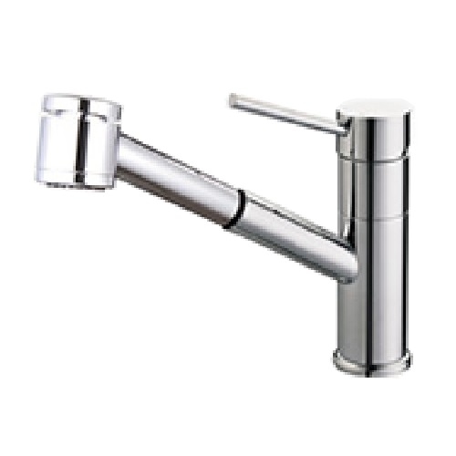 東利衛浴 龍頭推薦型號 FK-6280 廚房立式伸縮龍頭(兩段式切換噴頭) *