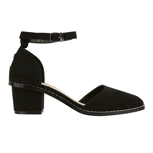 PIER4 Mid Heel Square - Black