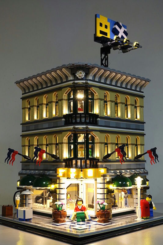 lego architecture lights