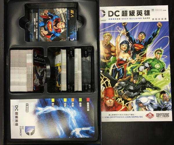 DC 超級英雄 DC Comics Deck-Buliding Game 繁體中文版