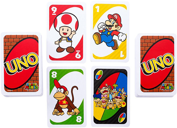 UNO瑪利歐 UNO Super Mario 美泰兒官方正版