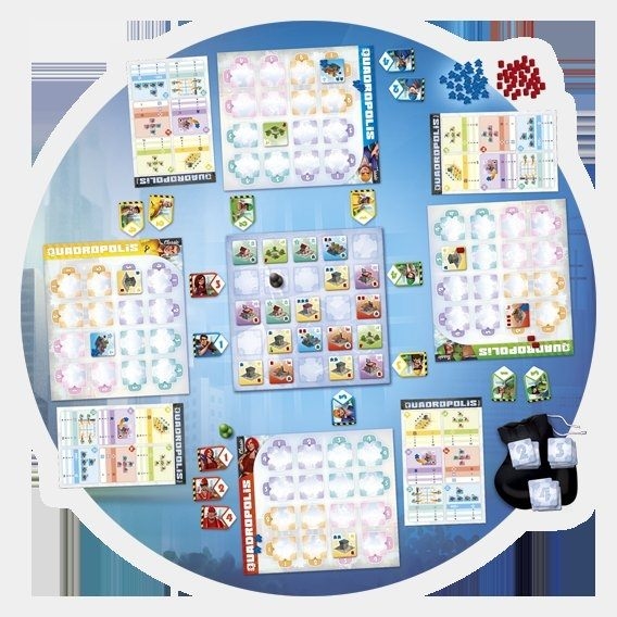 方格都市 Quadropolis 繁體中文版