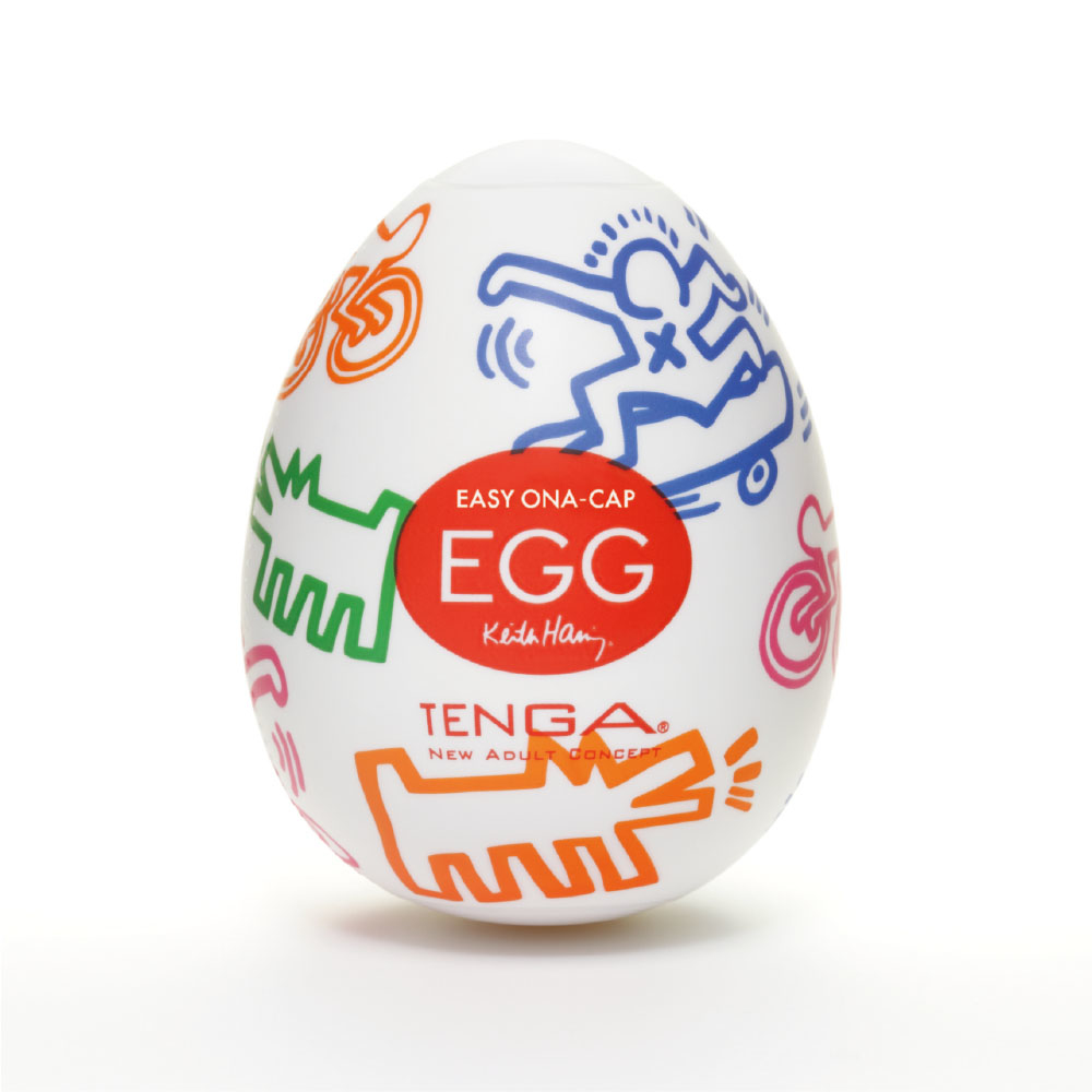 TENGA × Keith Haring 凱斯・哈林聯名款 [EGG Assort Pack/狂歡綜合包(6入)]