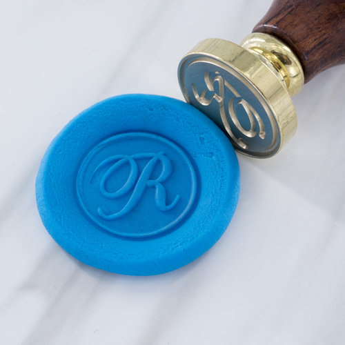 Wax Seal Stamp Set Initial alphabet Calligraphy