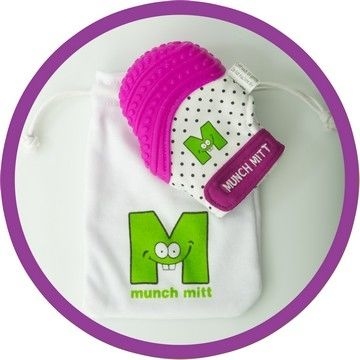 美國 Munch Mitt 手咬樂手套固齒器(紫)