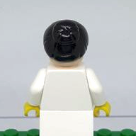 93217  Hair with Top Knot Bun