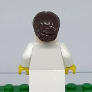 13251 hair female with elaborate know bun