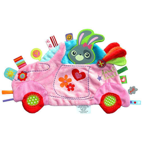 【出清特價】比利時 LABEL LABEL 安撫巾 - 玩伴系列 兜風女孩