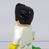 98371 Hair Swept back with Forelock