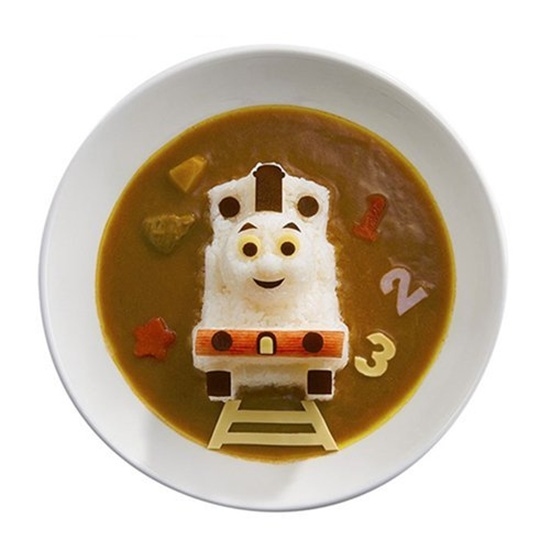 日本 THOMAS 湯瑪士 飯糰模具/印模 咖哩飯/燴飯模型 壓模器 日本製
