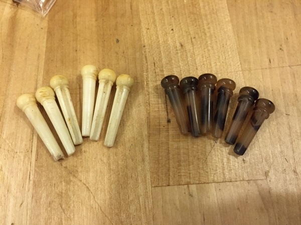 塑料弦釘更換玳瑁弦釘