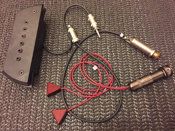 Alhambra A3安裝Sunrise+Dazzo雙系統拾音器