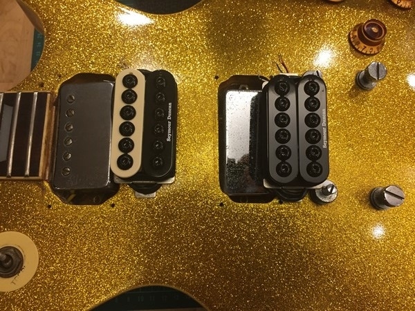Epiphone電吉他改裝Seymour Duncan