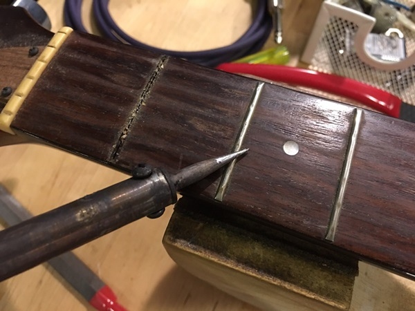 木吉他refret過程