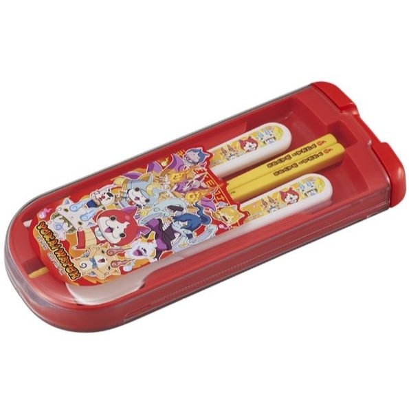 日本 妖怪手錶 兒童餐具 湯叉筷三件組