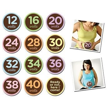 美國Sticky Bellies寶寶月份貼紙 (孕媽咪) [總代理公司貨]