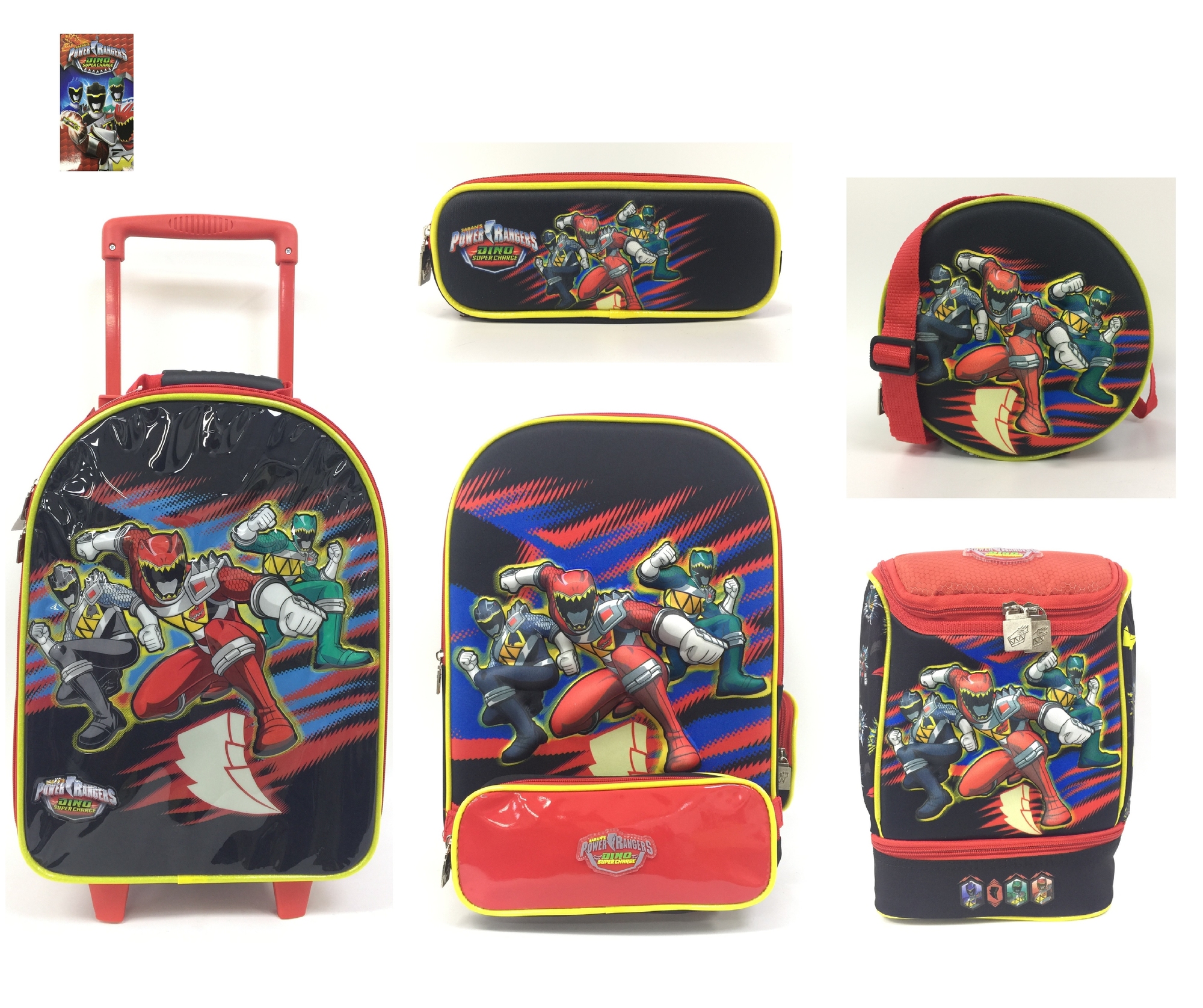 power rangers school bag