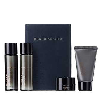 The Saem Mineral Homme Black Mini Kit