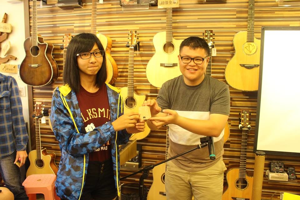 台灣知名木箱鼓演奏家劉承淵來陸比音樂分享木箱鼓與吉他搭配