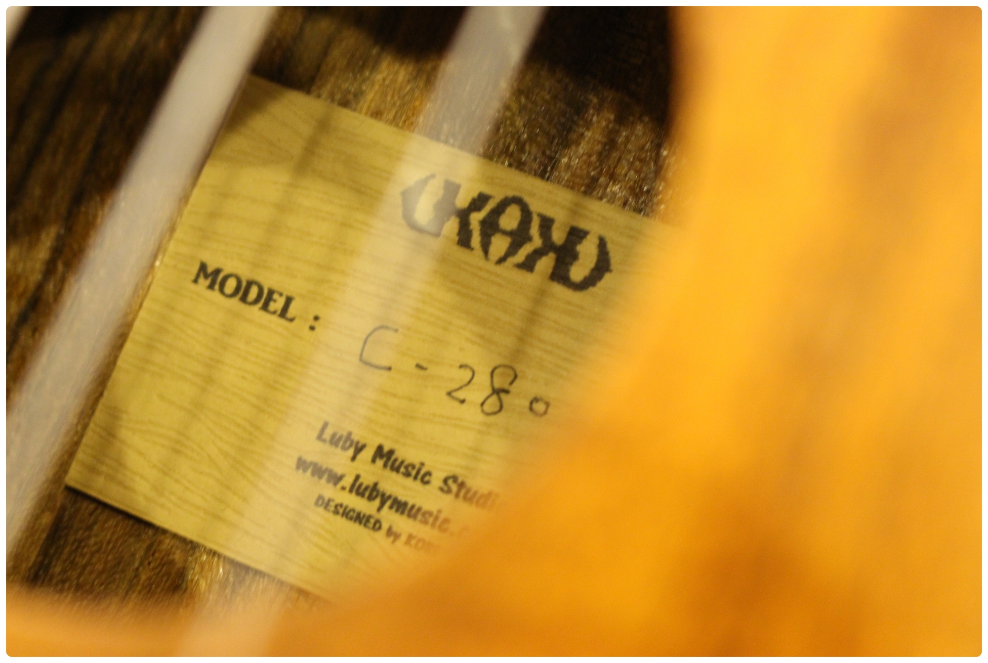 UKAKU UKAKU - C280 23吋單板烏克麗麗 虎紋桃花心 第 4 張圖片｜三峽烏克麗麗