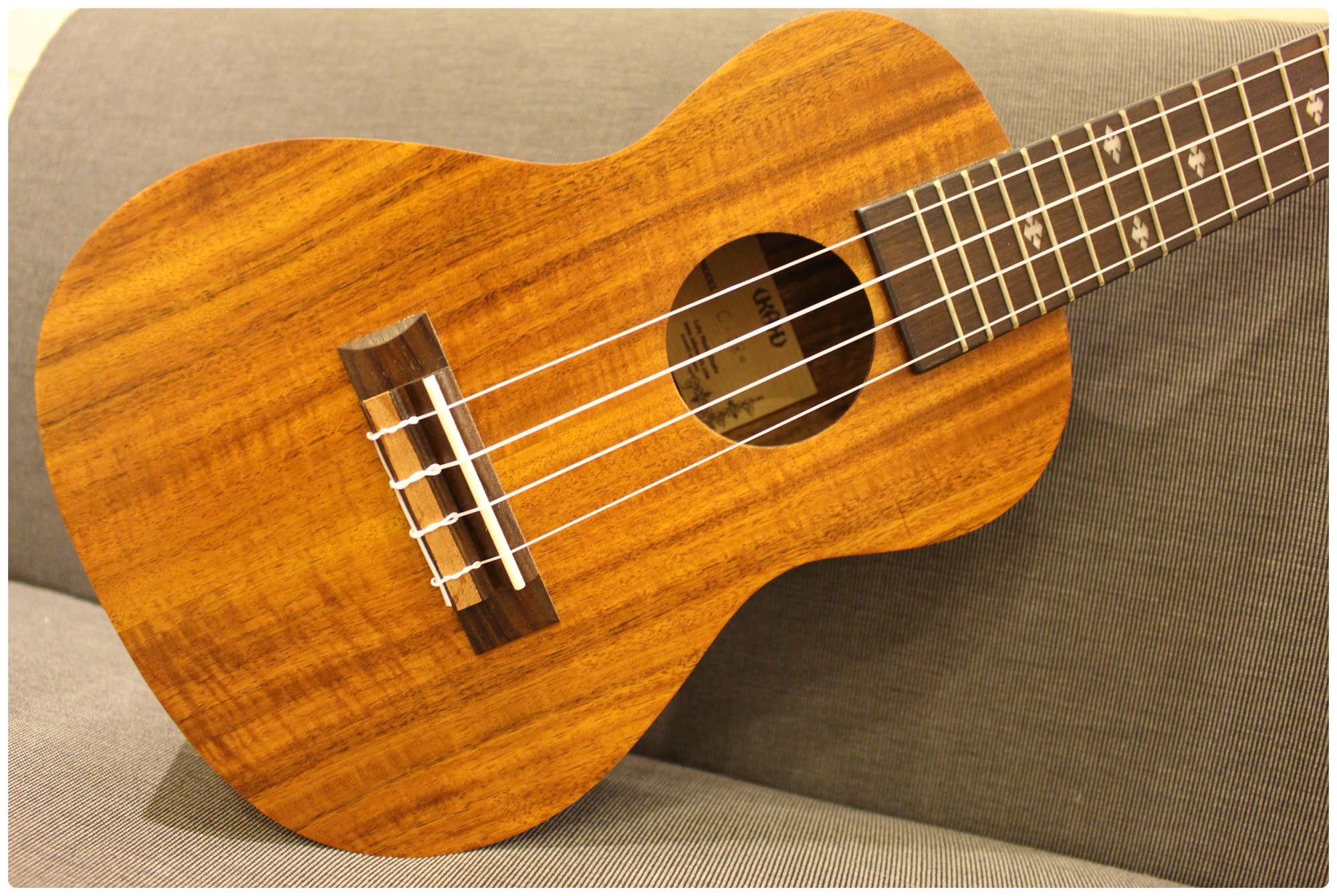 UKAKU UKAKU - C280 23吋單板烏克麗麗 虎紋桃花心 第 5 張圖片｜三峽烏克麗麗