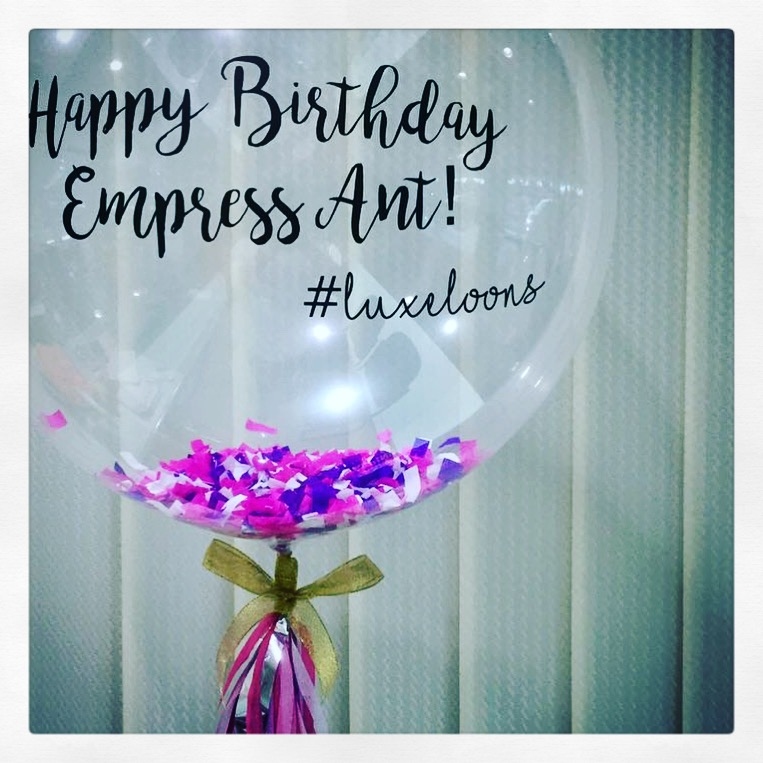 Luxeloons Balloons Hong Kong Message Balloon 🎈氣球密語🎈