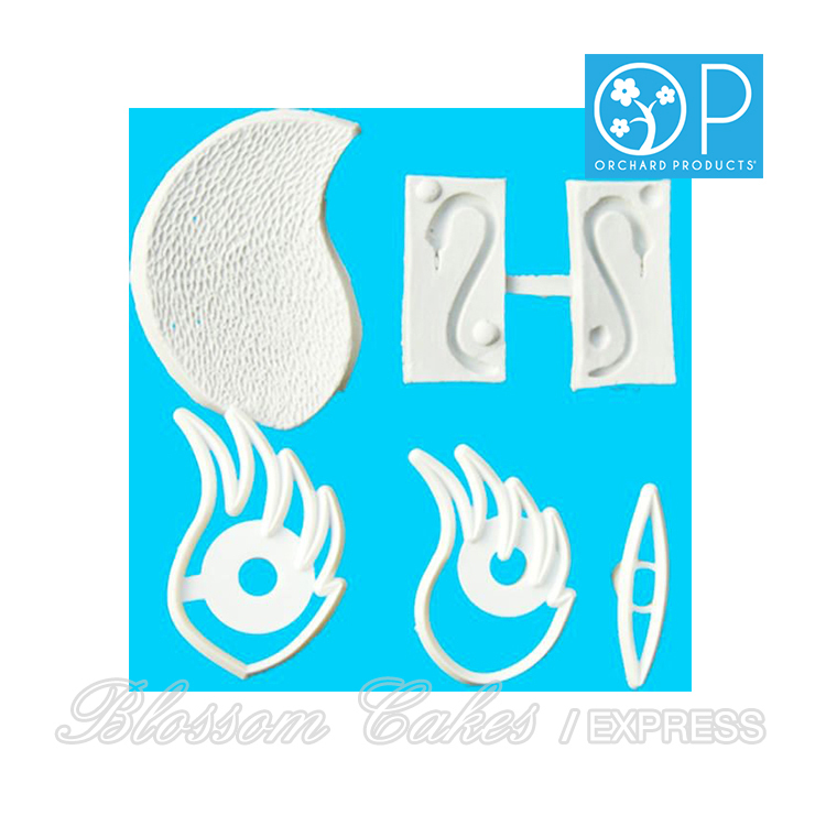 OP Flower Swan Cutter Set
