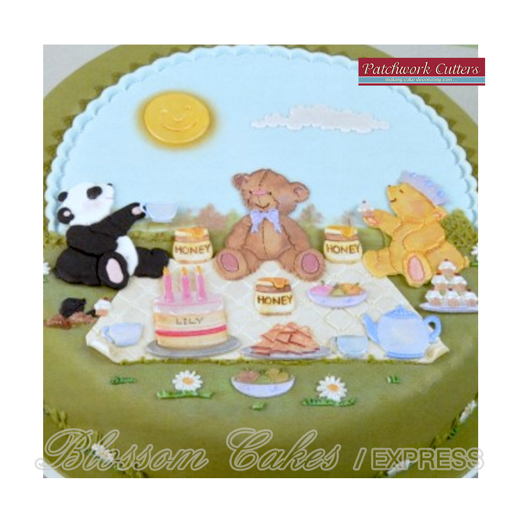 'Teddy Bears Picnic' Patchwork Cutters