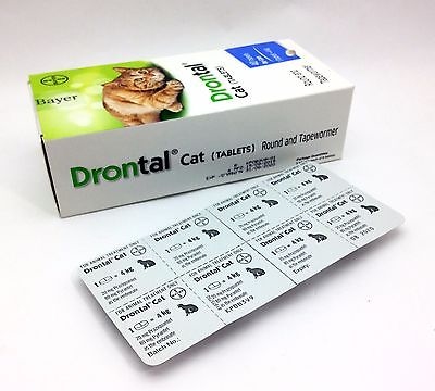 BAYER 貓用杜蟲藥24粒 (8粒/原盒24粒)