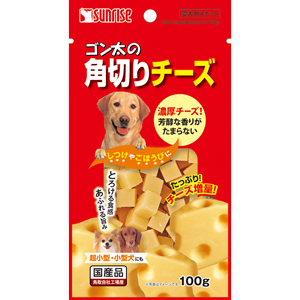 [$100/6]日本直送 Sunrise 狗角切小食系列 - 角切芝士粒100g