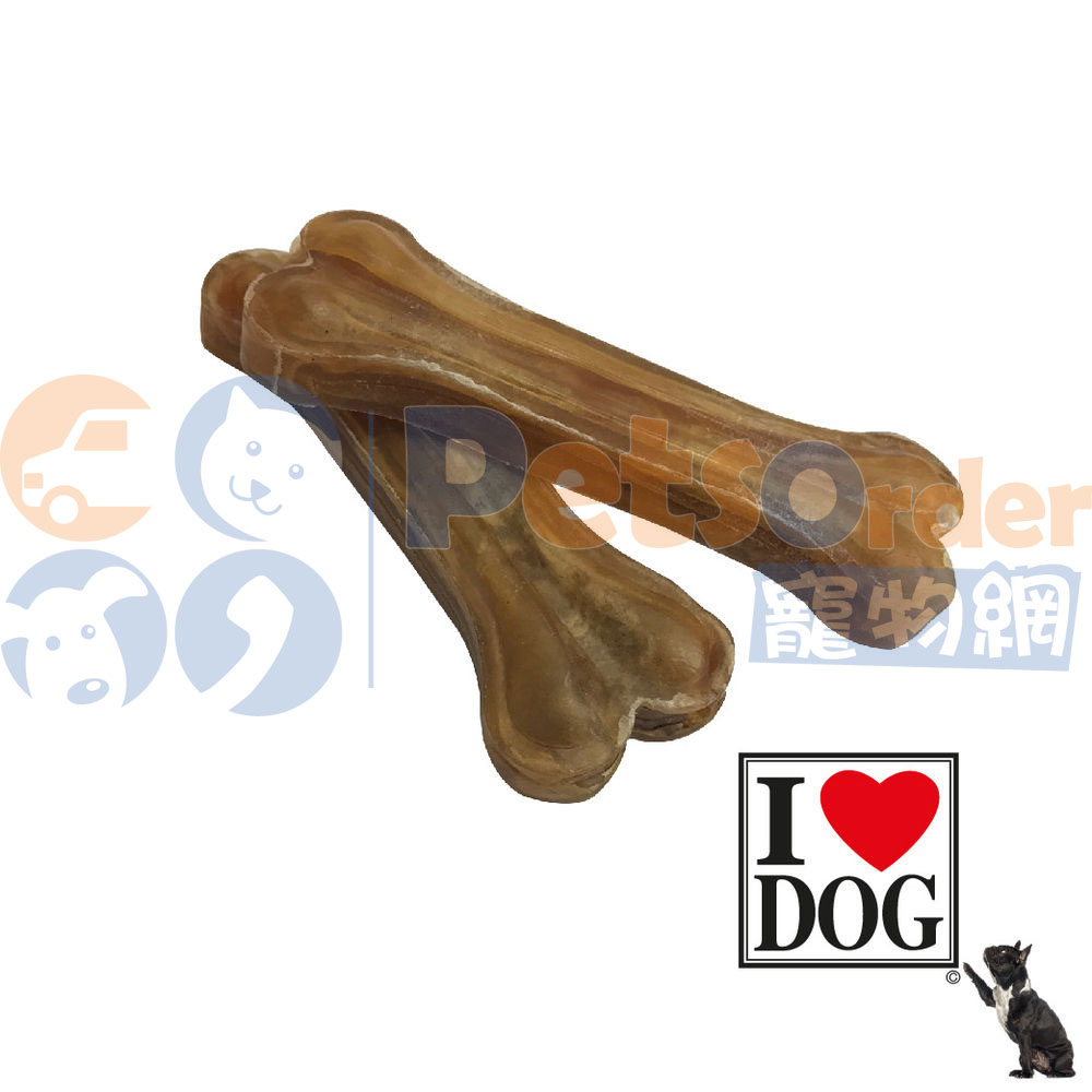 ILoveDOG Rawhide Bite Bones (12x4")